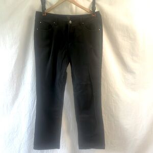 Jag womens sz 12 low rise slim leg pants black